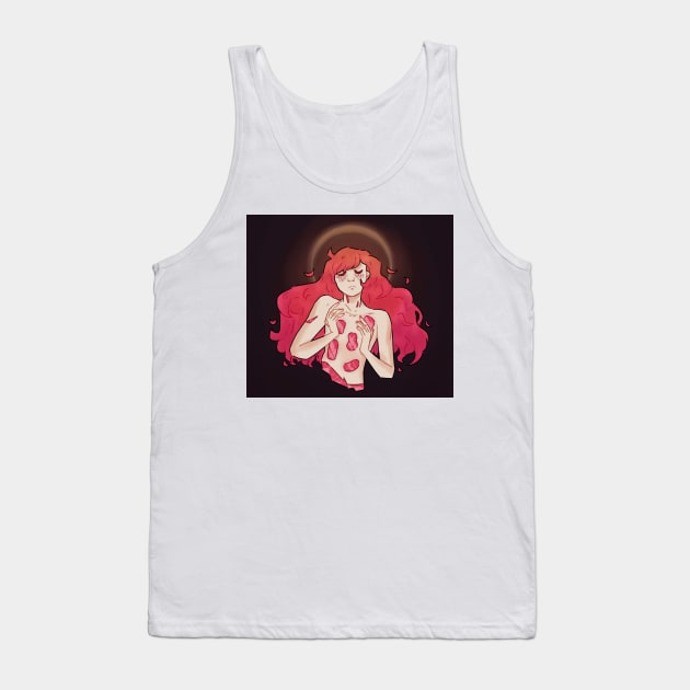 Padparadscha Tank Top by wingdingsstuff